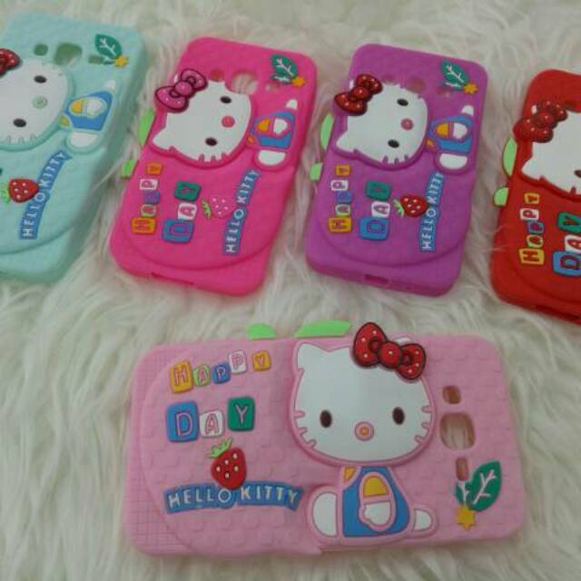 Silicone Rubber 3D Case Samsung J1 / J100 J1 Ace HK Edition