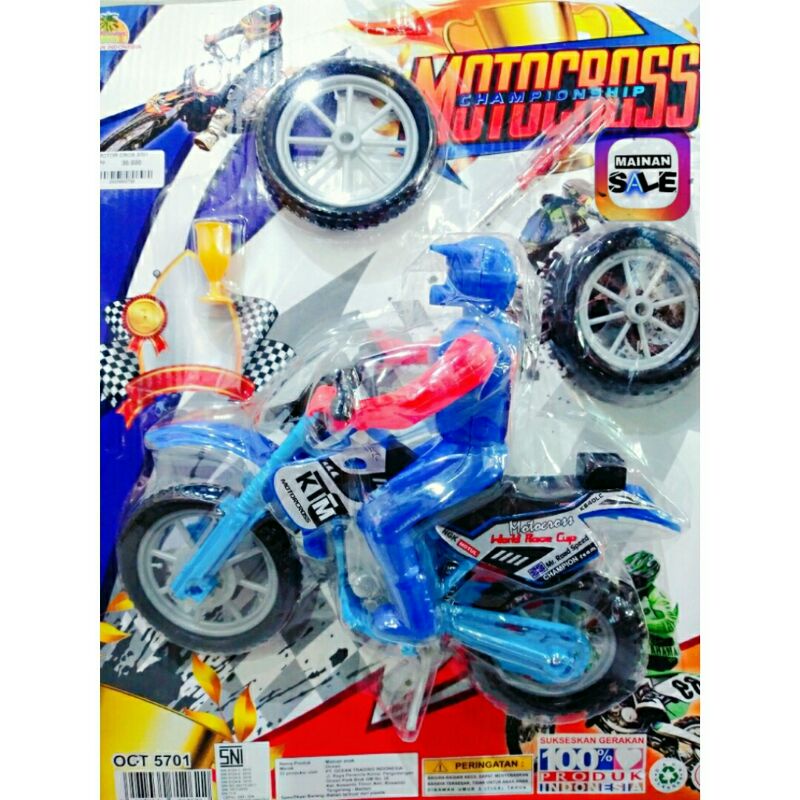 mainan anak motor balap/ motoCross balap