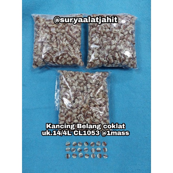 Kancing Belang uk.14/4L CL1053 @1mass =rp.45.000/1mass