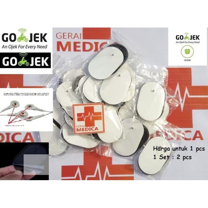 Diskon Pads Electrode Gel/ Tens Pad/ Pad Gel Terbaru