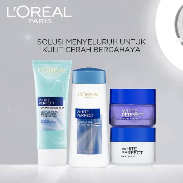 Loreal Paris White AURA Perfect Whip Foam / Scrub Anti Dullness Facial Wash 100ml / Milky Foam 50 ml - Pencuci Wajah BPOM - Sabun Cuci Muka L'oreal Sabun Pembersih Pencuci Wajah Foam Cleanser Pemcuci Face Wash