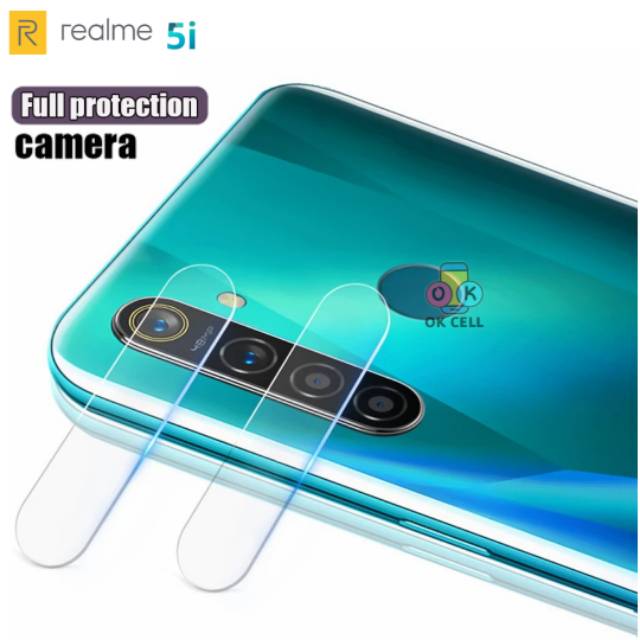 Tempered Glass Camera Realme 5i TG Anti Gores Kaca Kamera Belakang Pelindung Lens Protector Premium