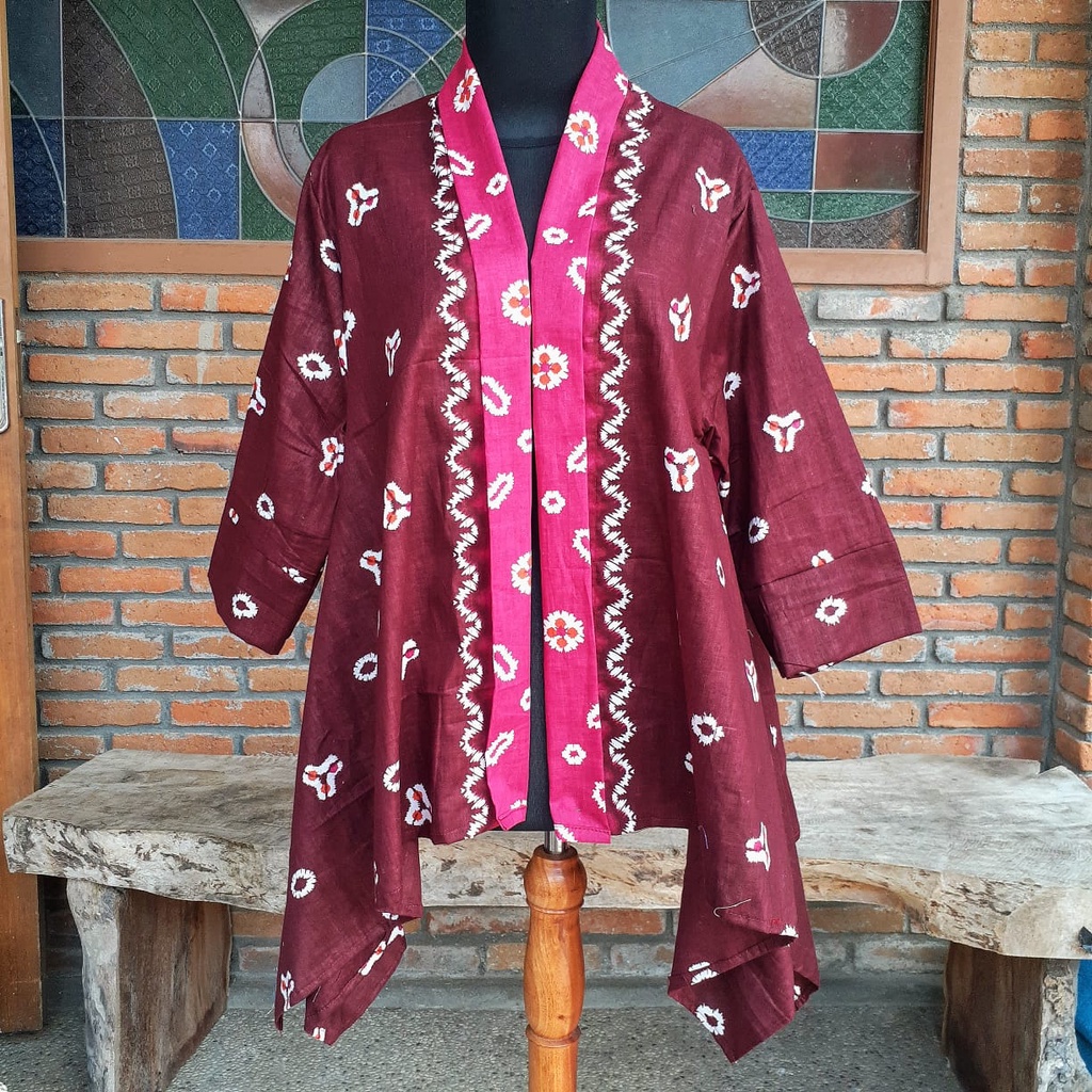 OUTER BLAZER BATIK JUMPUTAN WANITA // ATASAN BATIK WANITA