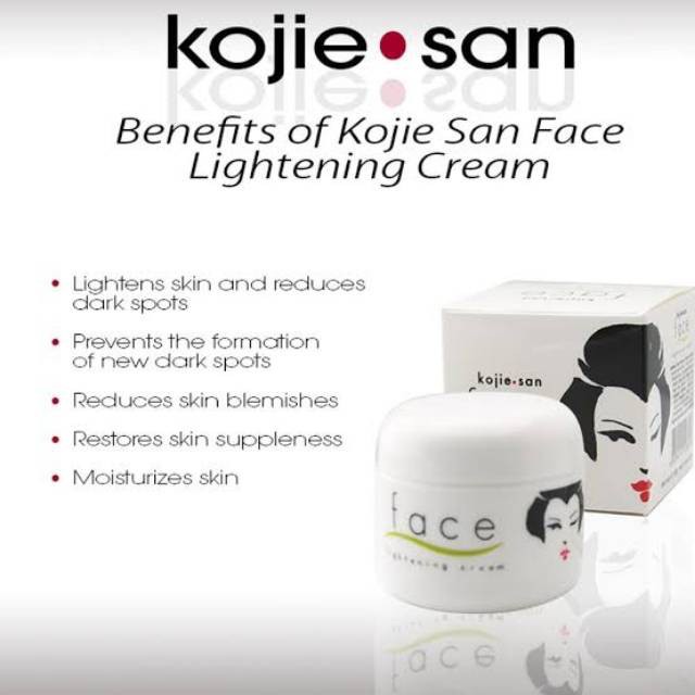 Kojiesan Face Lightening Cream 30G / Kojie San Cream / Pemutih Wajah