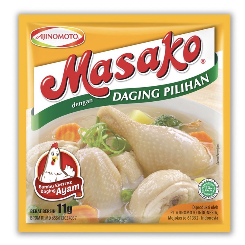 

MASAKO SACHET (AYAM / SAPI)