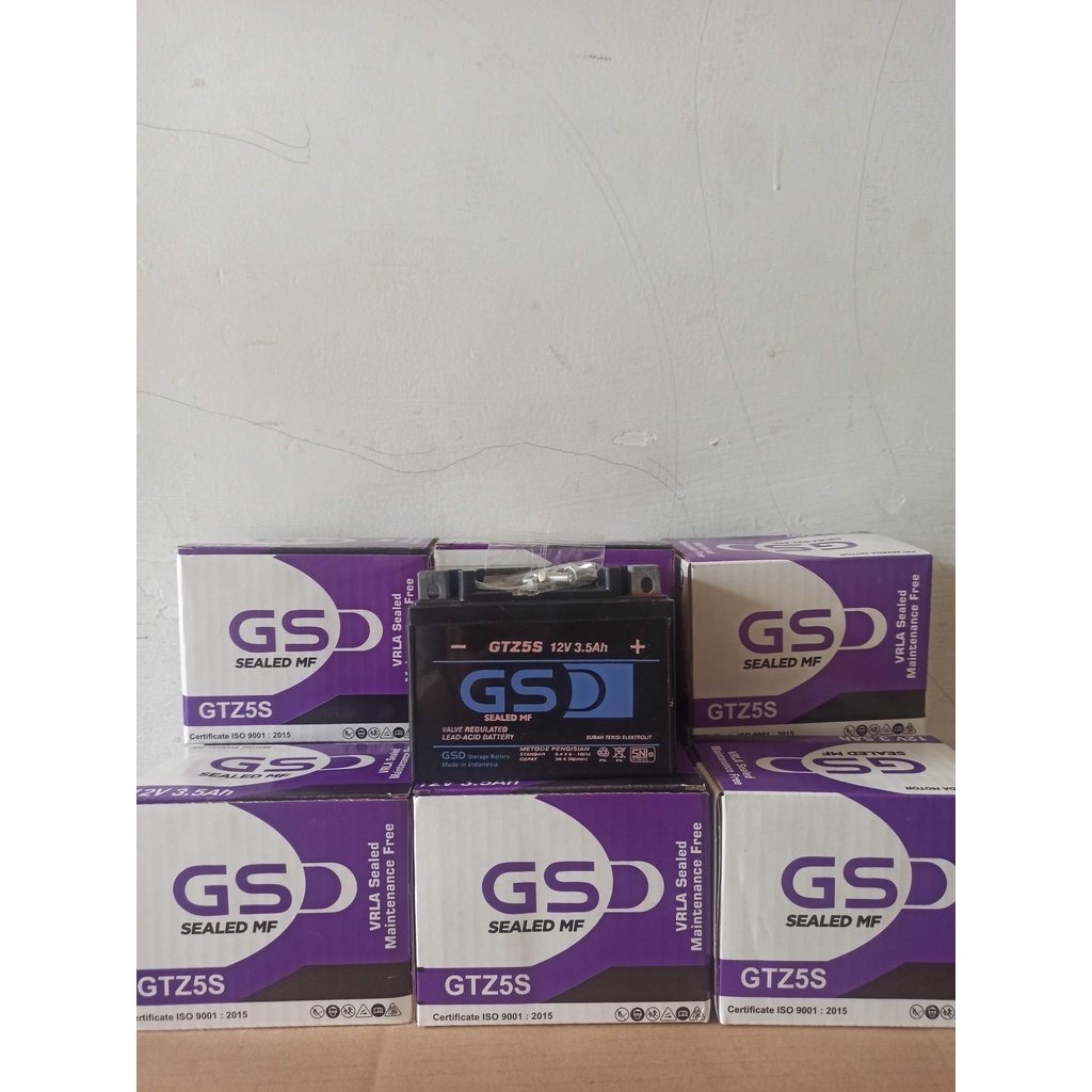 AKI KERING GTZ5S GS BUAT MOTOR HONDA BEAT,AKI KERING VARIO 110 ,AKI MIO J,AKI VIXON,AKI MIO M3,AKI B