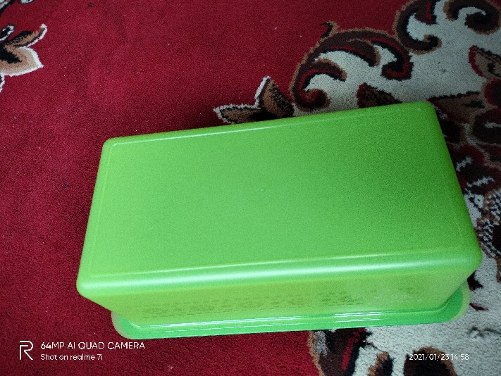 Bread N Saver Warna Warni Indonesia / Malaysia (1 Pcs) Kotak Roti / Kue Tupwr