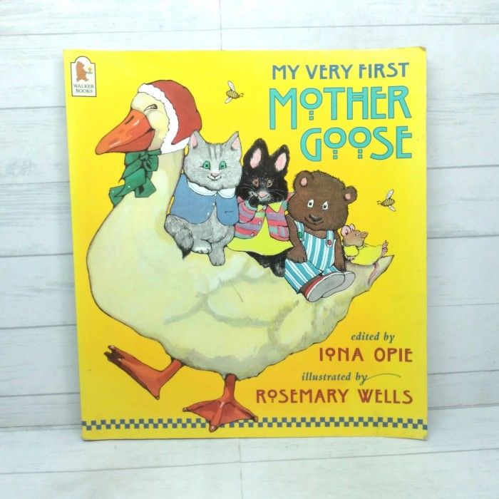 BUKU My Very First Mother Goose Iona Opie Rosemary Wells Walker Books