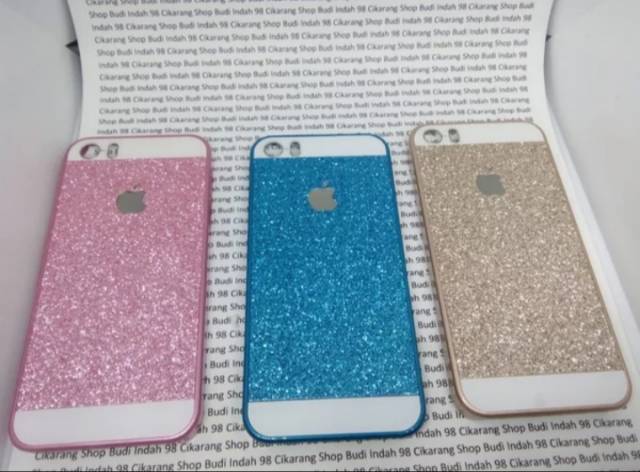 hardcase Gliter casing iPhone 4G, 6G, 7G Plus