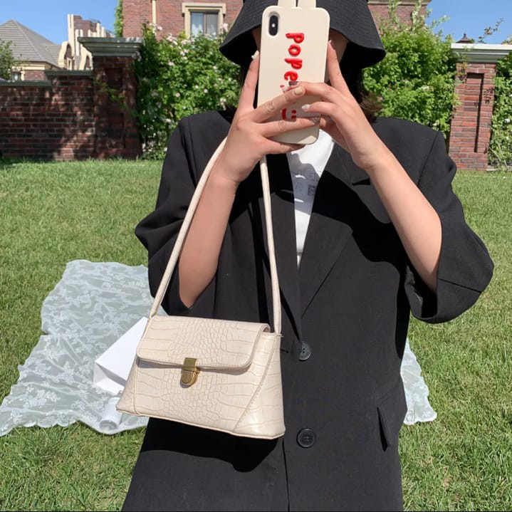 Tas Selempang Wanita /Slingbag Wanita CROCO ZELLYN / Tas Bahu Wanita Berkualitas!!!