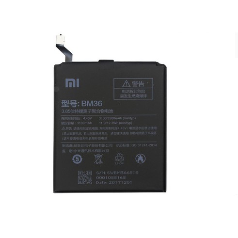 Baterai Batre Xiaomi MI 5S / BM36 Original 99%