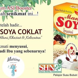 Mama Soya Rasa Coklat / Mamasoya Coklat 200 gram - Min 4pc - Susu Kedelai Ibu Menyusui - Asi Booster