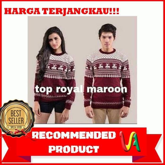 Terlaku Baju Couple / Baju Pria Wanita / Sweater / Baju Rajut / Couple 09