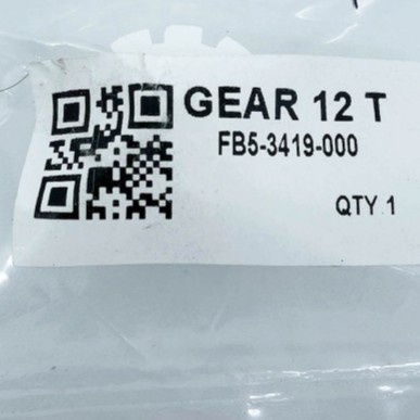 Gear Exit 12T Mesin Fotokopi Canon IR6000/6570/5075 FB5-3419-000 Biasa