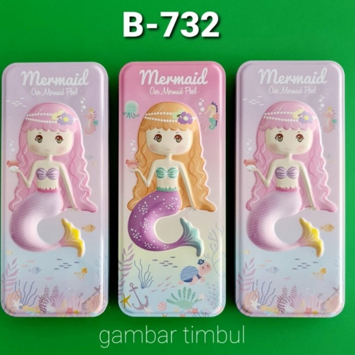 

Hemat Tempat Pensil Timbul Mermaid Xiaolinjing B-732 Bergaransi