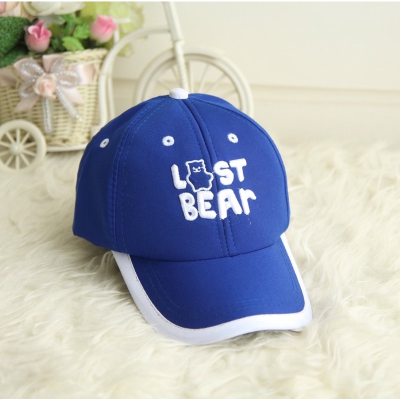 Topi Baseball Lokal Anak Laki Laki Perempuan Model Last Bear