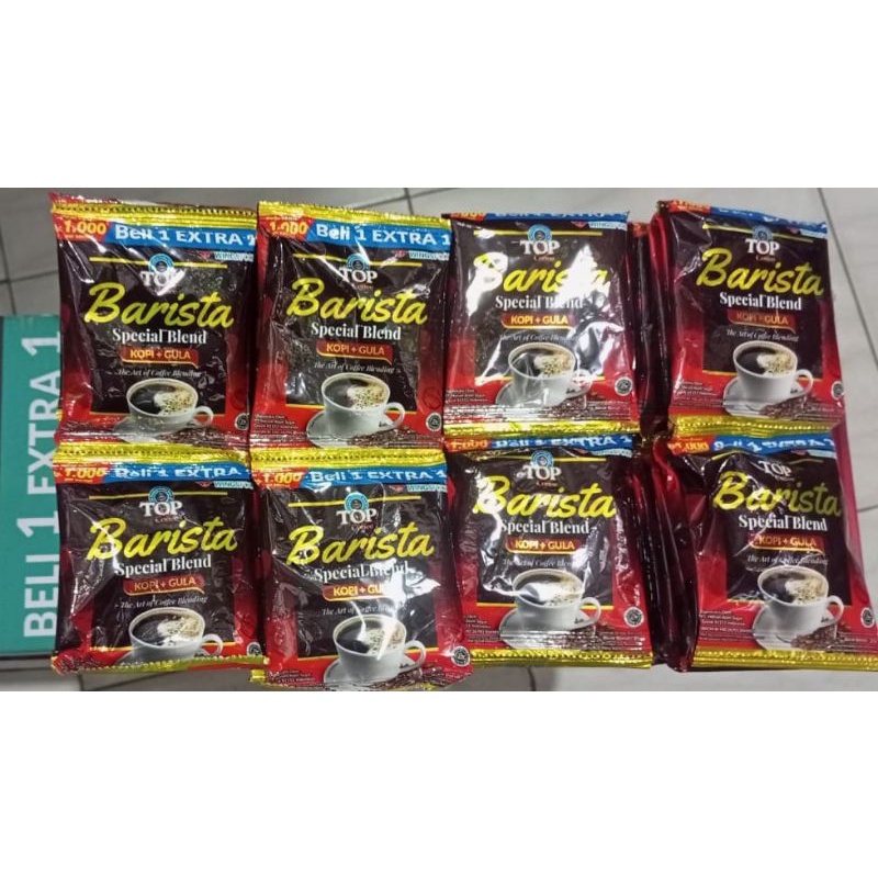 

Top Coffee Barista Special Blend @25g 1 renceng 15 sachet