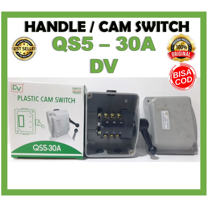 Handle Cam Switch QS5 30A DV Handle Genset