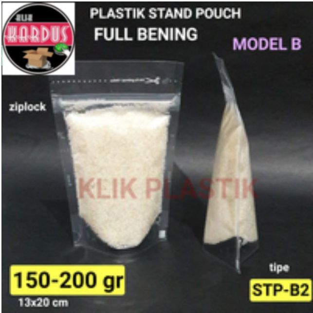 STAND POUCH 250GR/PLASTIK KLIP/PACKAGING SNACK KEMASAN KOPI GULA