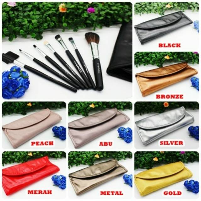 KUAS MAC DOMPET KANCING ISI 7