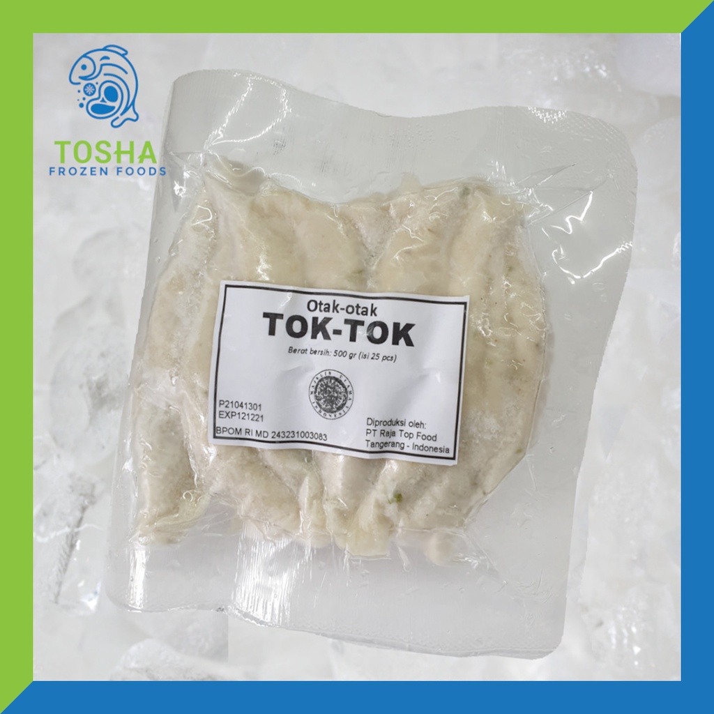 

(TT001) Tok Tok - Otak Otak 500 Gram isi 25 Pcs