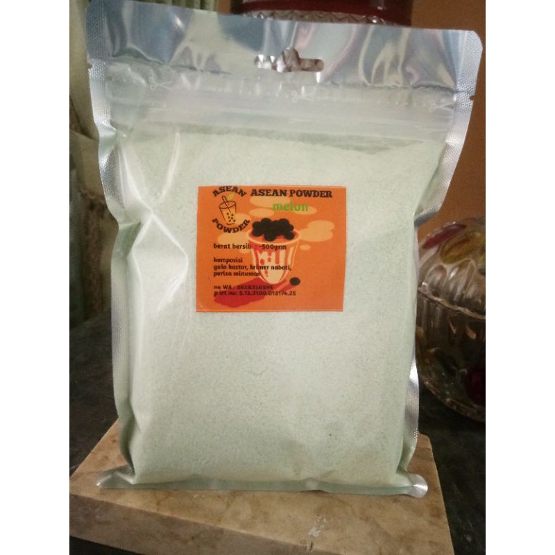 

bubuk minuman melon