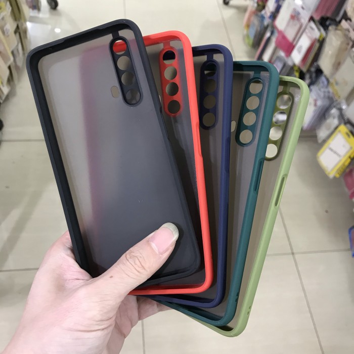 REALME X3 SUPER ZOOM PREMIUM BUMPER SMOKE CASE SOFT CASE