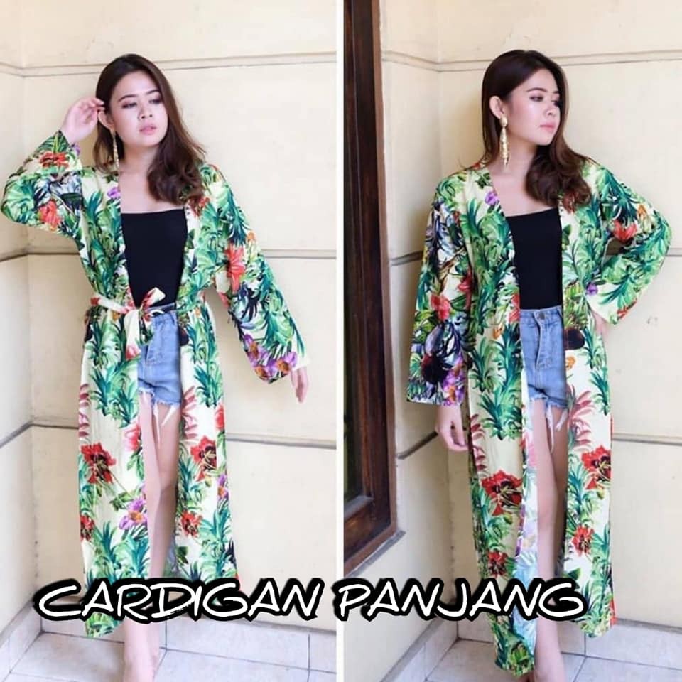 CARDIGAN PANJANG TALI