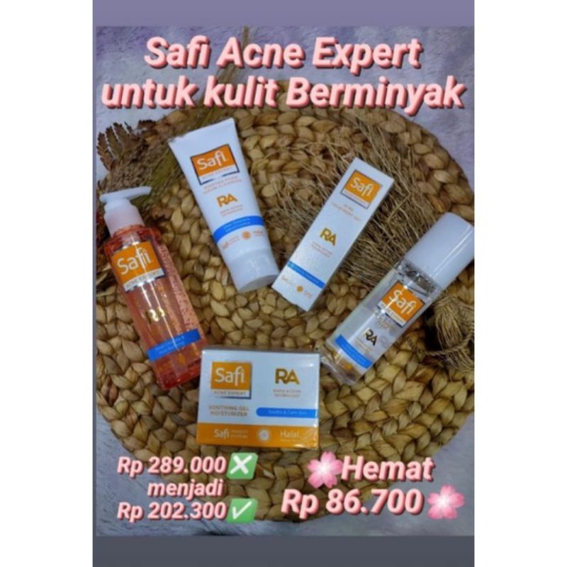 Paket Hemat Safi Untuk Kulit Berminyak