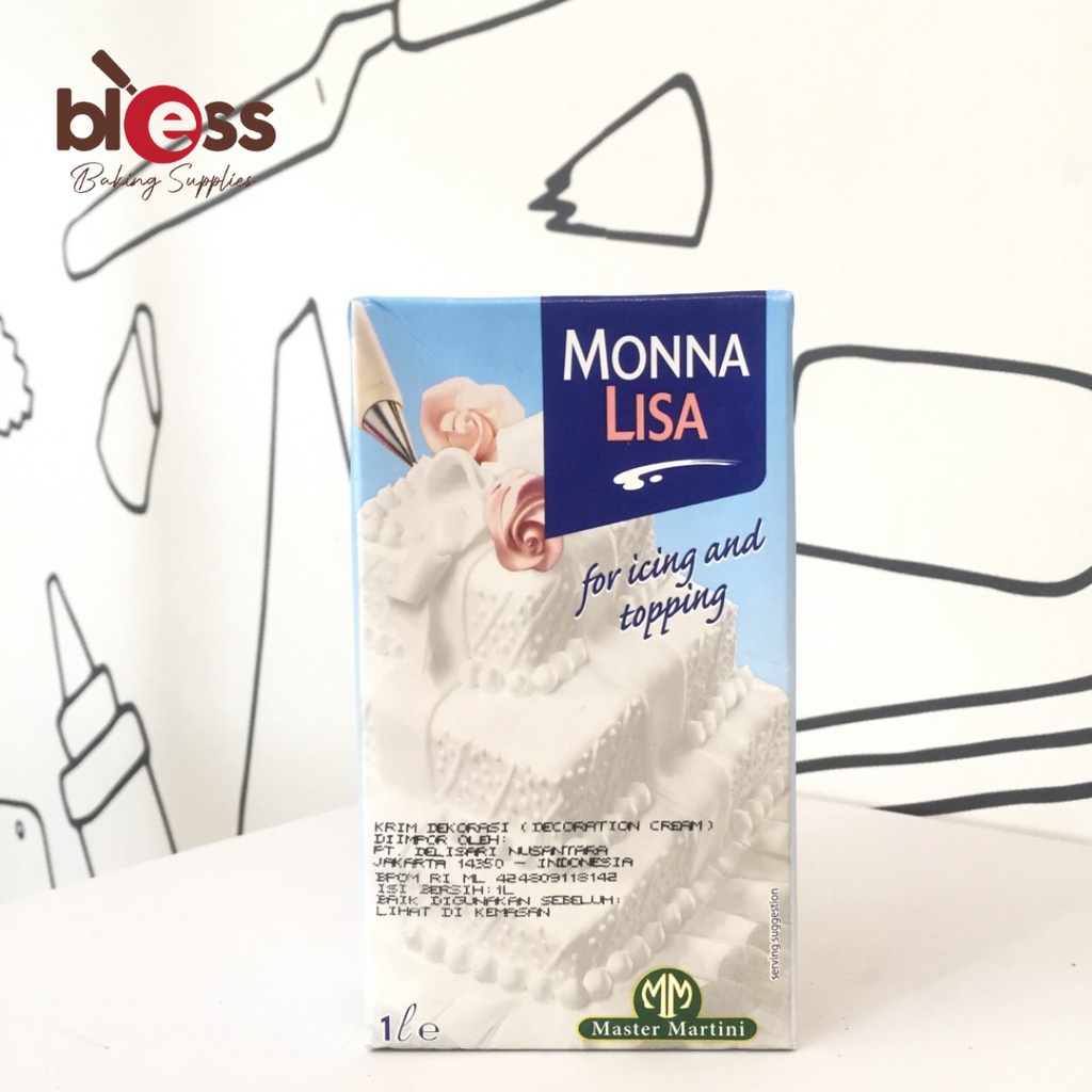 

MONNALISA (AV50HL) 1 LITER / WHIPPING CREAM MONNALISA