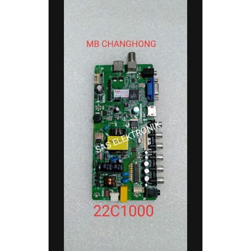 MB MOTHERBOARD MAINBOARD MESIN TV LED CHANGHONG 22 INCH 22C1000 22D1000
