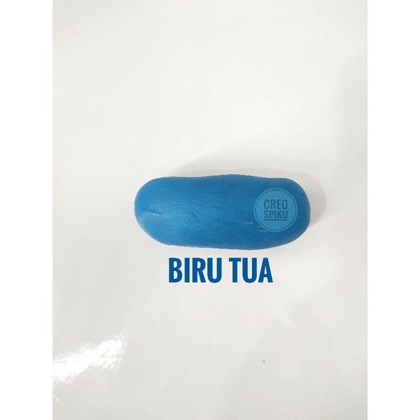 

fondant icing sugar warna biru tua / dark blue / royal blue