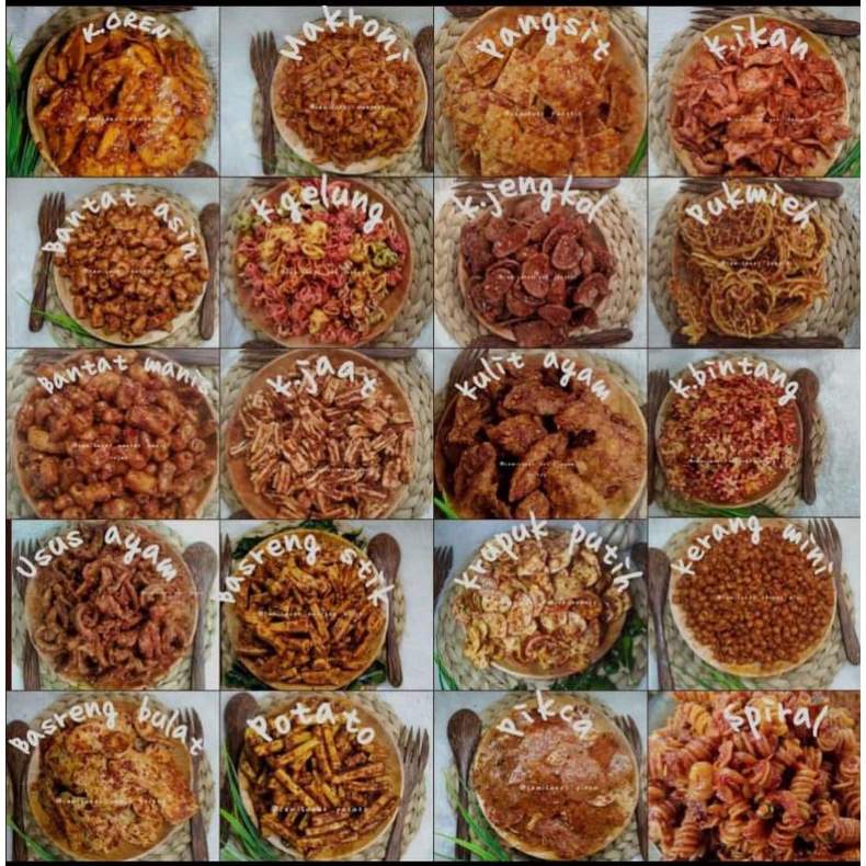 

Seblak Kering/Cemilan Pedas