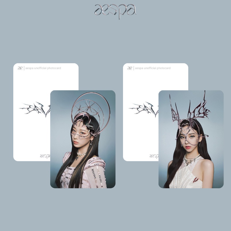 AESPA SAVAGE UNOFFICIAL PHOTOCARD