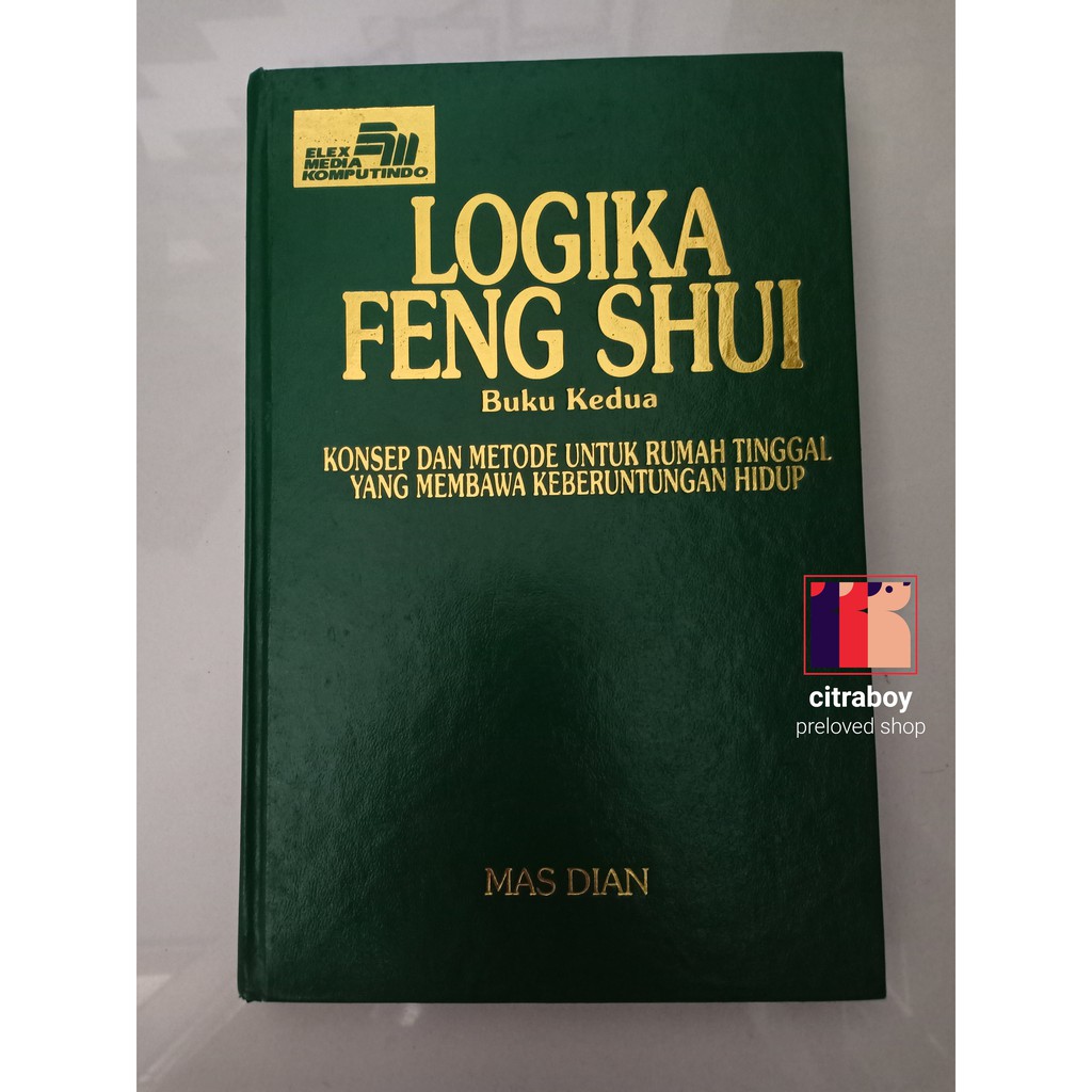 Buku Logika Feng Shui Mas Dian 2 Hard Cover