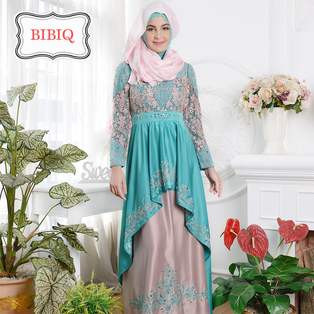BIBIQ GAMIS BROKAT SATIN 31155