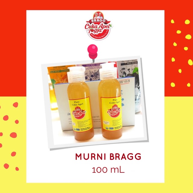 Bragg cuka apel 100ml Original