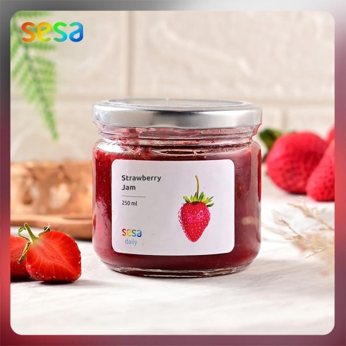 

Sesa Strawberry Jam 250 ml (Selai Strawberry) Best Seller
