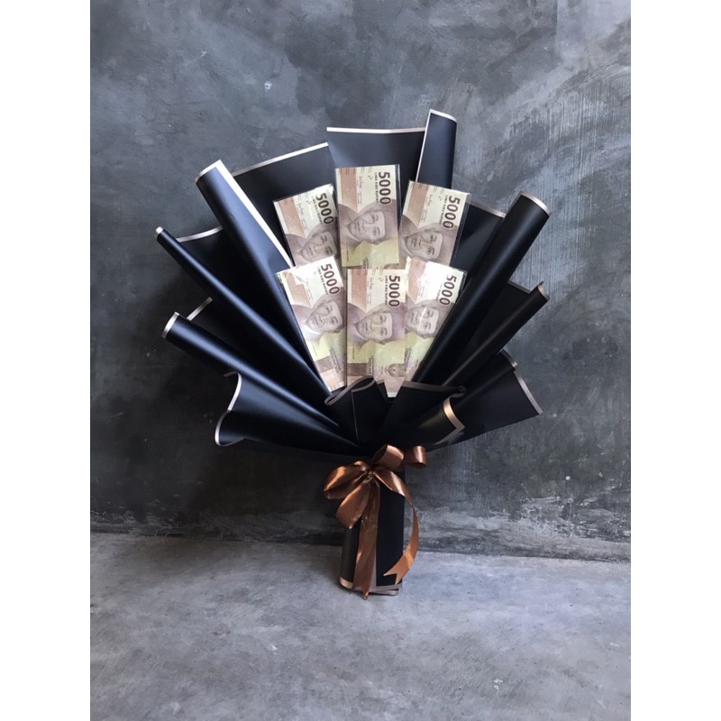 

money bouquet 5rb 6 pcs