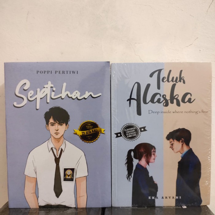 Paket 2 Novel TELUK ALASKA DAN SEPTIHAN MURAH Shopee