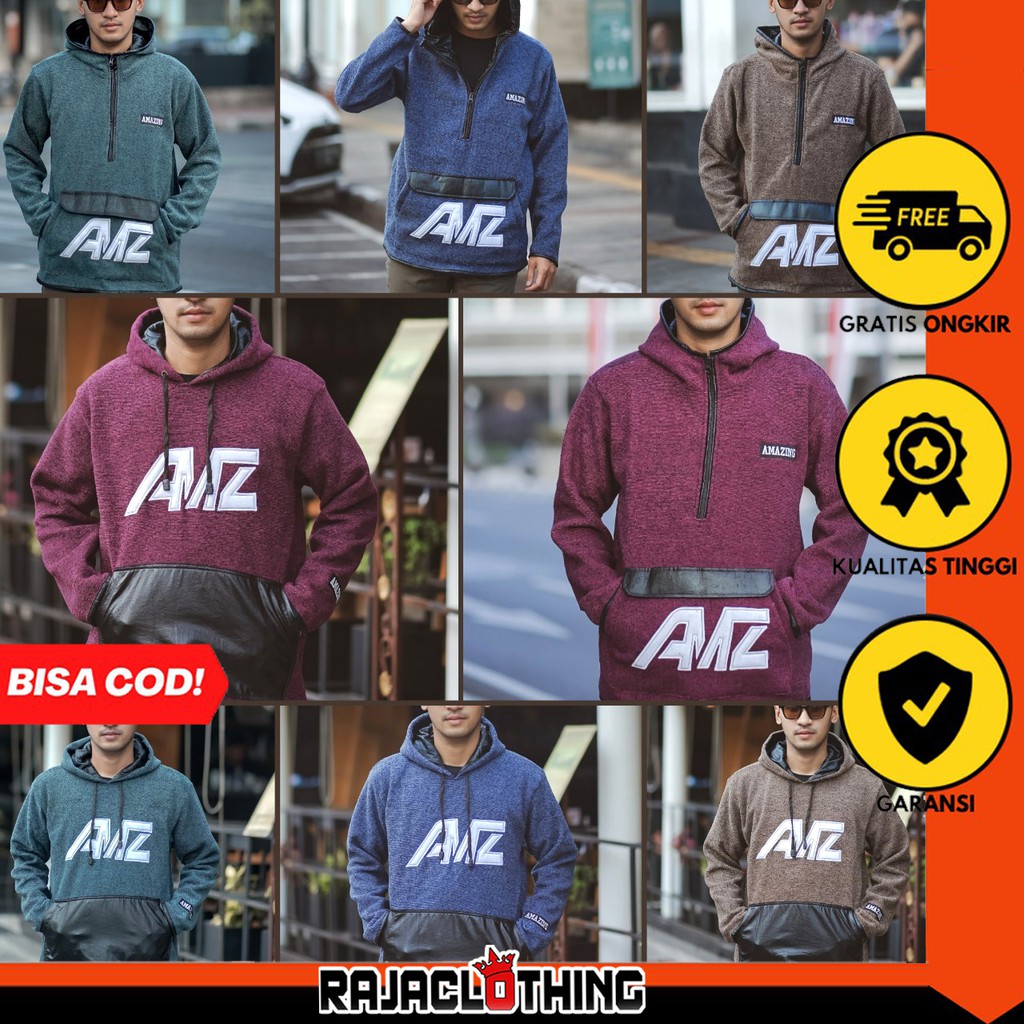 RCL - AMAZING COMFY JACKET ORIGINAL MOUNTAIN JAKET WOLL FLEECE UNISEX PREMIUM ALLSIZE AMAZING