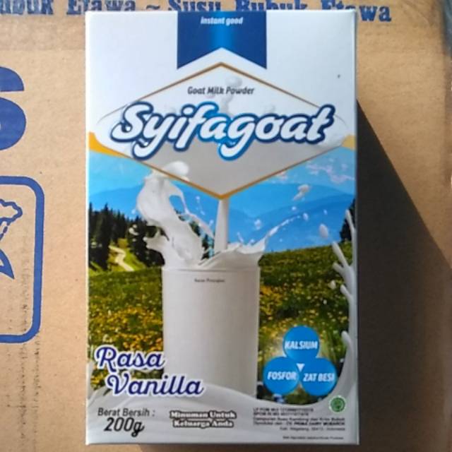 

Susu kambing etawa SYIFA GOAT vanilla