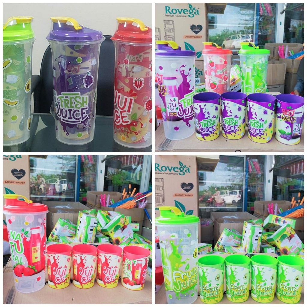 Teko set gelas juice
