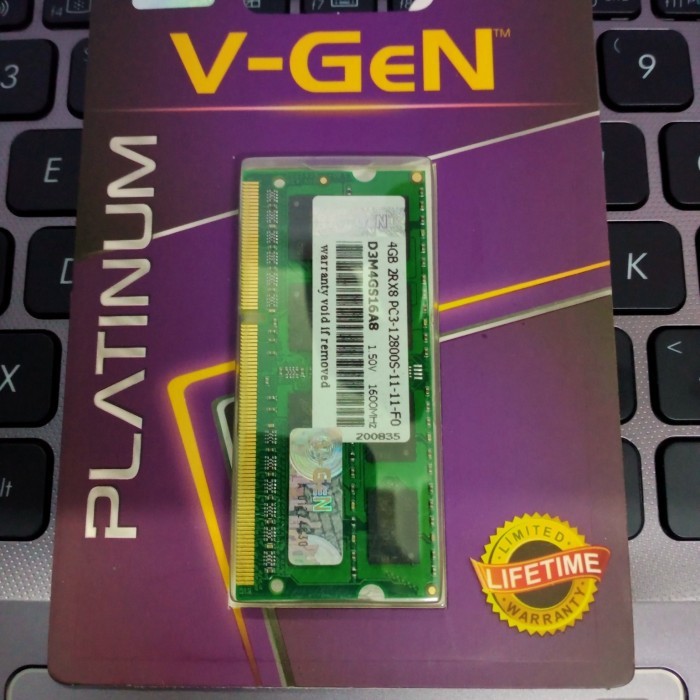 V-GeN/mejec  SO-DIMM DDR3 PC12800 4GB live time