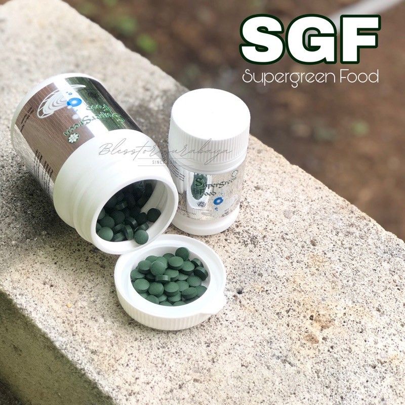 Super Green Food Isi 50 Tablet Suplemen Multivitamin KK Indonesia Padat Gizi Meningkatkan imun Tubuh Herbal Asam Lambung Maag kronis Gerd Asam Lambung