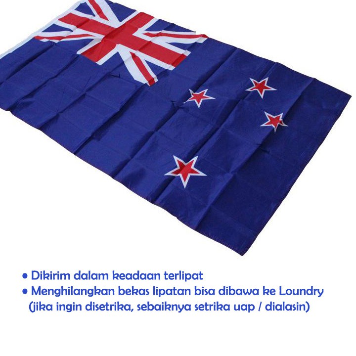 bendera Selandia Baru national flag of New Zealand