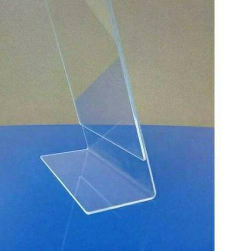 

✦ Display Daftar Menu Bahan Acrylic Ukuran A4 Bentuk L atau bentuk T ➣