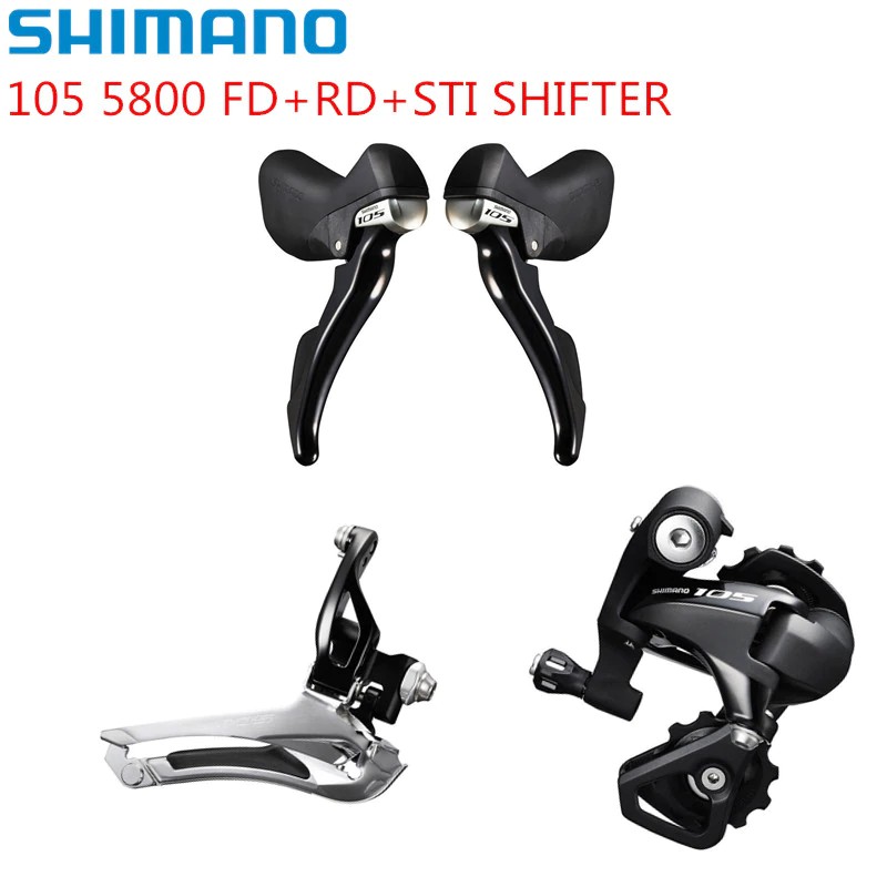 Import Shimano 105 5800 Road Bike bicycle Groupset 2x11 Speed ST-5800 FD-5800 RD-5800-SS/GS