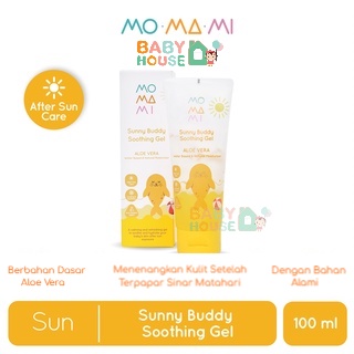 Momami Sunny Buddy Soothing Gel 100ml Momami After Sun Lotion Momami After Sun Care