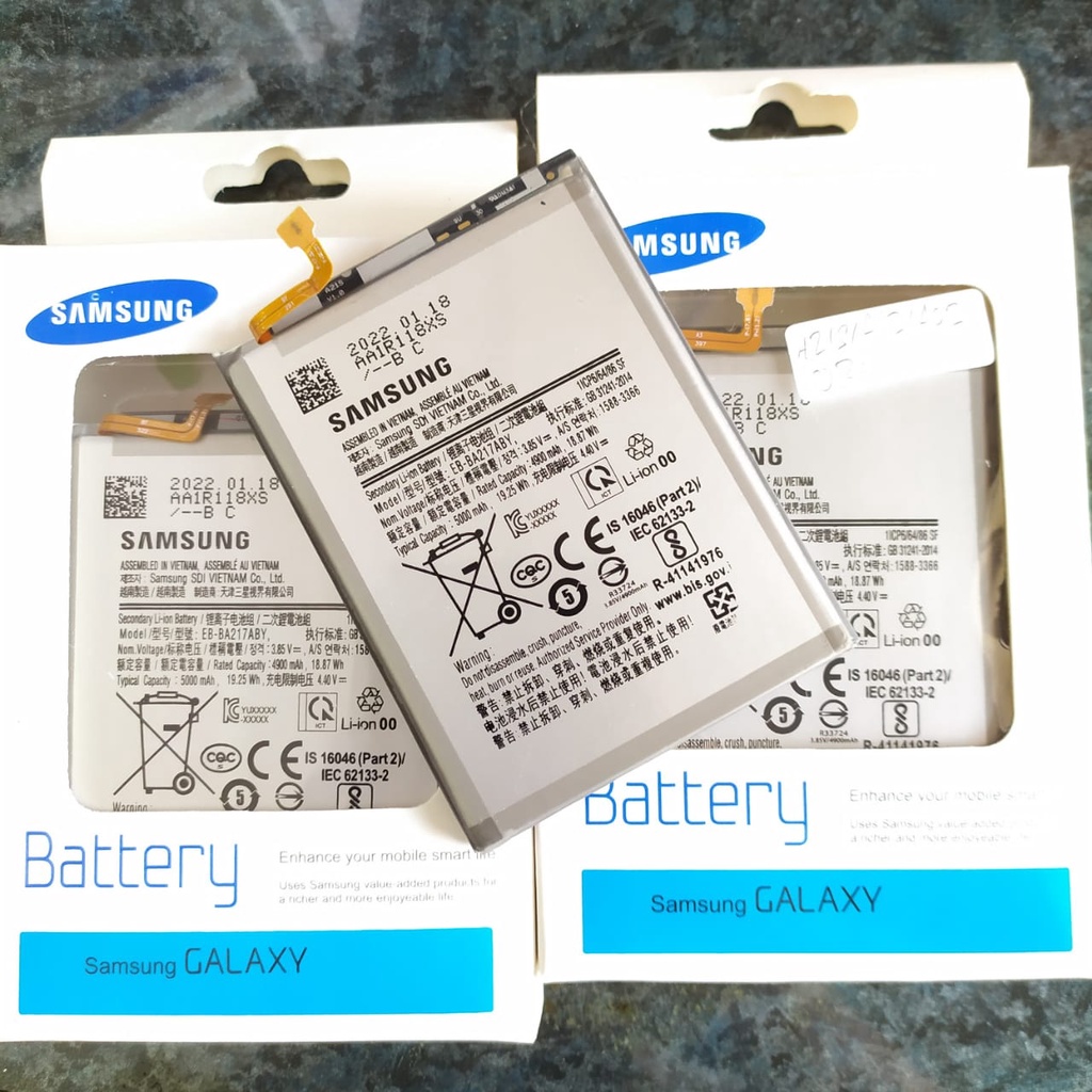 Baterai Samsung A21s A12 A02 EBBA217ABY Kualitas Ori